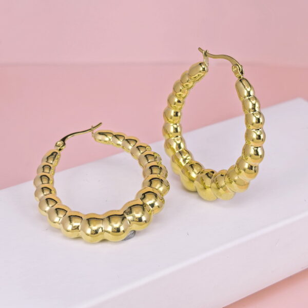 Stainless Steel Earrings  for Women and Girls C Shape Good Quality No Change Color BS2503270055