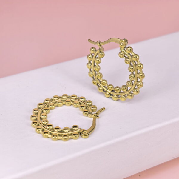 Stainless Steel Earrings  for Women and Girls C Shape Good Quality No Change Color BS2503270072