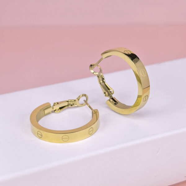Stainless Steel Earrings  for Women and Girls C Shape Good Quality No Change Color BS2503270075