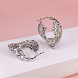 Stainless Steel Earrings  for Women and Girls C Shape Good Quality No Change Color BS2503270082