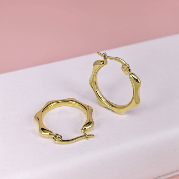 Stainless Steel Earrings  for Women and Girls C Shape Good Quality No Change Color BS2503270102