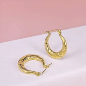 Stainless Steel Earrings  for Women and Girls C Shape Good Quality No Change Color BS2503270104