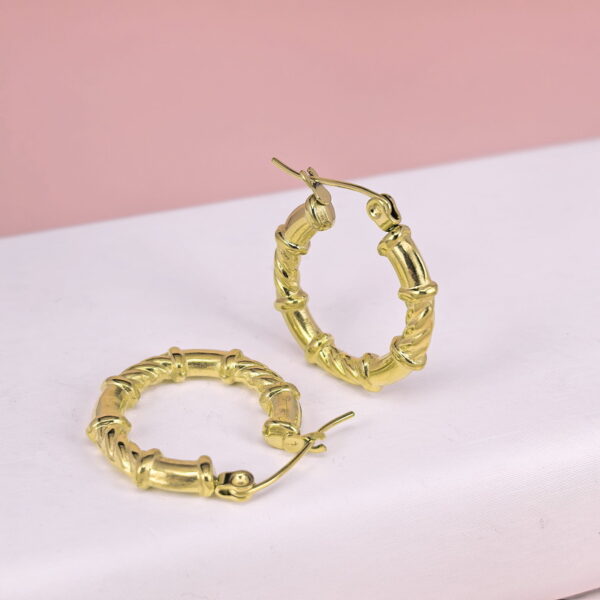Stainless Steel Earrings  for Women and Girls C Shape Good Quality No Change Color BS2503270108