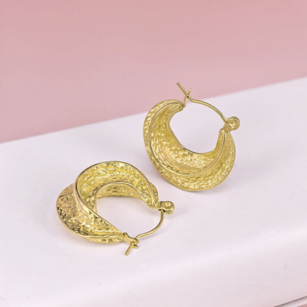 Stainless Steel Earrings  for Women and Girls C Shape Good Quality No Change Color BS2503270112