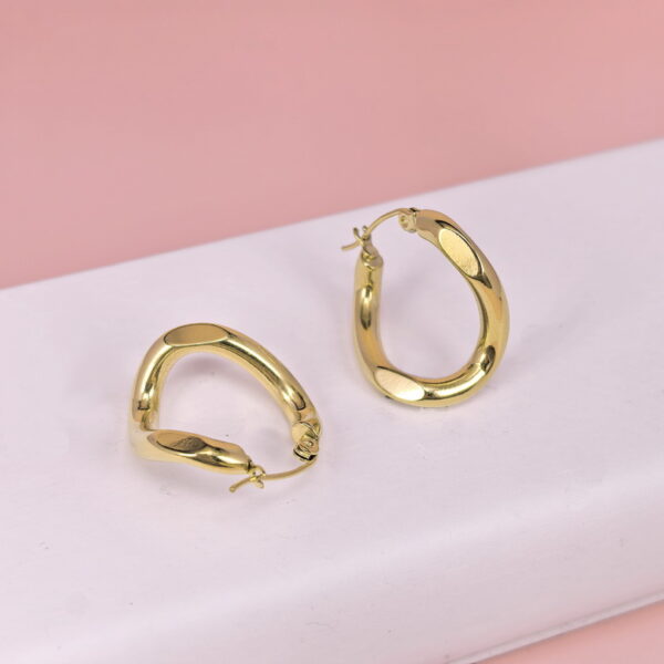 Stainless Steel Earrings  for Women and Girls C Shape Good Quality No Change Color BS2503270119