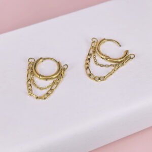 Stainless Steel Earrings  for Women and Girls Geometric Good Quality No Change Color BS2503270121