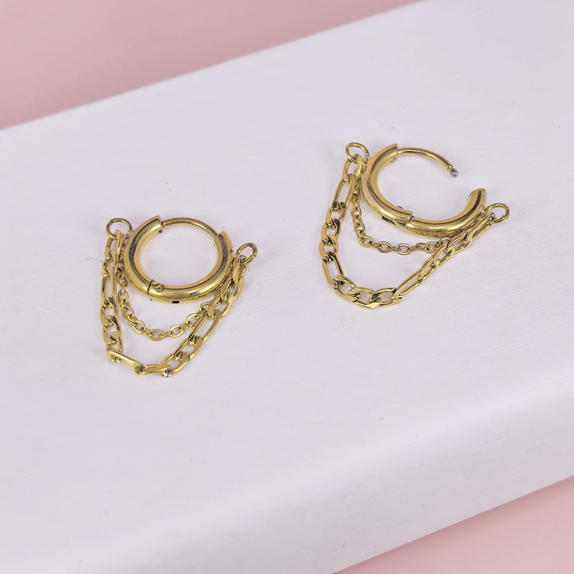 Stainless Steel Earrings  for Women and Girls Geometric Good Quality No Change Color BS2503270121