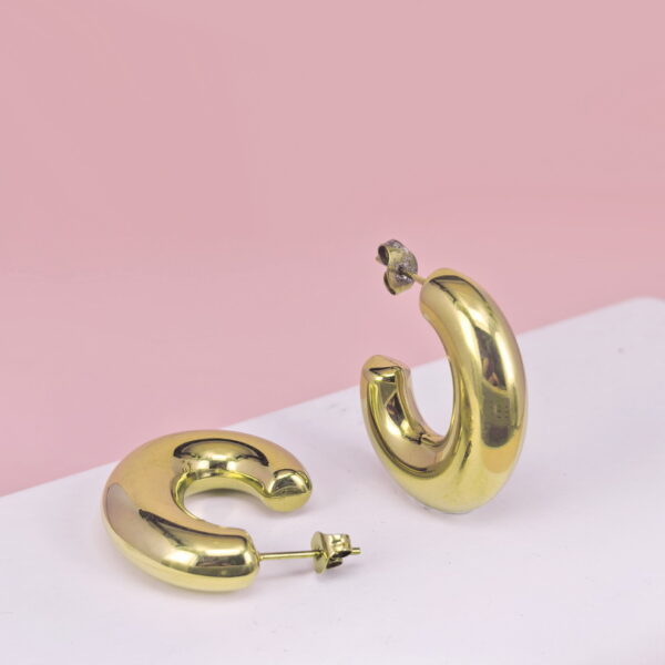 Stainless Steel Earrings  for Women and Girls C Shape Good Quality No Change Color BS2503270129