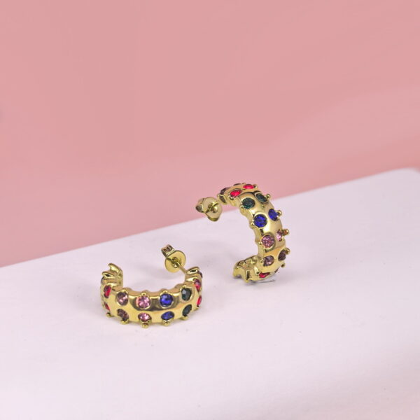 Stainless Steel Earrings  for Women and Girls C Shape Good Quality No Change Color BS2503270130