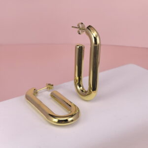 Stainless Steel Earrings  for Women and Girls Rectangle Good Quality No Change Color BS2503270131