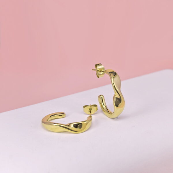 Stainless Steel Earrings  for Women and Girls C Shape Good Quality No Change Color BS2503270134