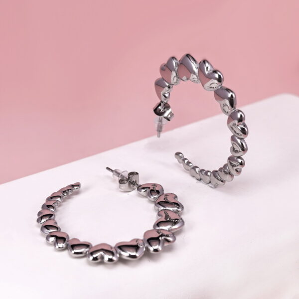 Stainless Steel Earrings  for Women and Girls C Shape Good Quality No Change Color BS2503270135