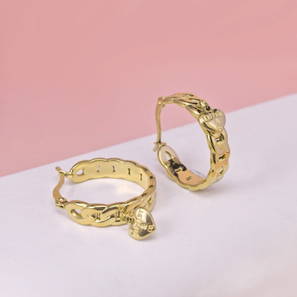 Stainless Steel Earrings  for Women and Girls C Shape Good Quality No Change Color BS2503270137