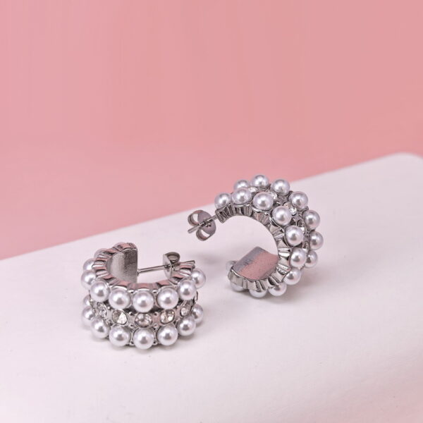 Stainless Steel Earrings  for Women and Girls C Shape Good Quality No Change Color BS2503270140
