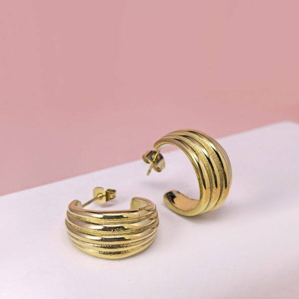 Stainless Steel Earrings  for Women and Girls C Shape Good Quality No Change Color BS2503270141