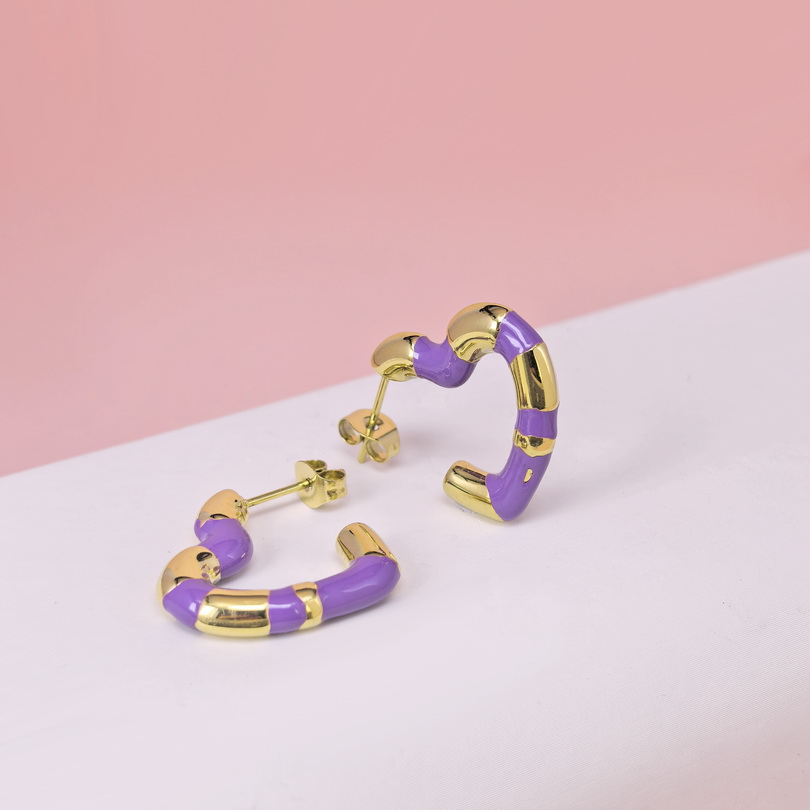 Stainless Steel Earrings  for Women and Girls Love Heart Good Quality No Change Color BS2503270144