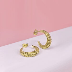 Stainless Steel Earrings  for Women and Girls C Shape Good Quality No Change Color BS2503270147