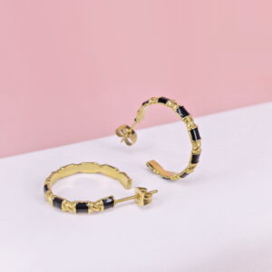 Stainless Steel Earrings  for Women and Girls C Shape Good Quality No Change Color BS2503270149