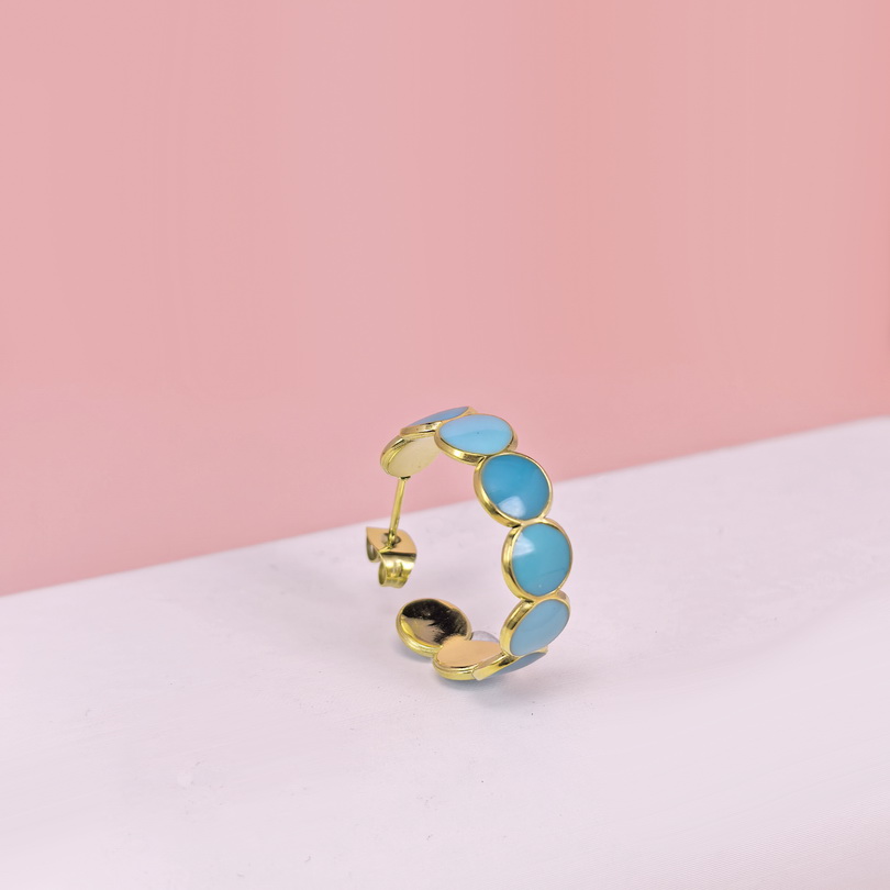 Stainless Steel Earrings  for Women and Girls C Shape Good Quality No Change Color BS2503270153