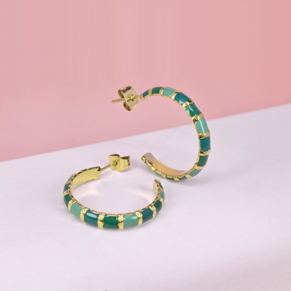 Stainless Steel Earrings  for Women and Girls C Shape Good Quality No Change Color BS2503270155