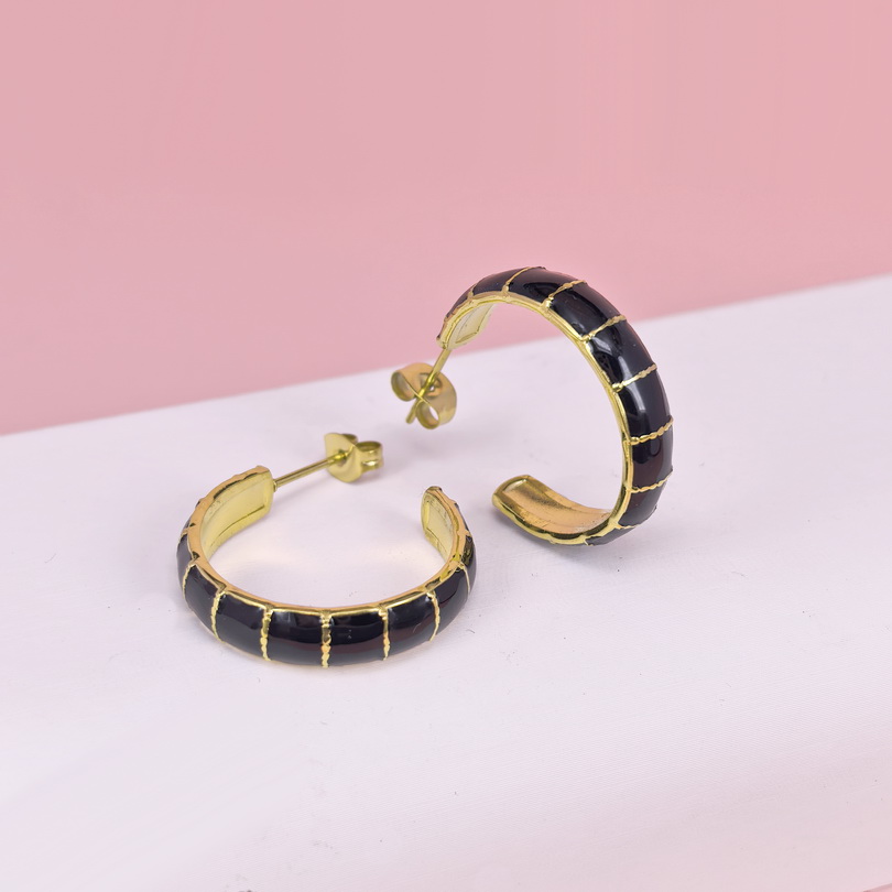 Stainless Steel Earrings  for Women and Girls C Shape Good Quality No Change Color BS2503270161