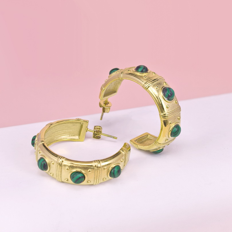 Stainless Steel Earrings  for Women and Girls C Shape Good Quality No Change Color BS2503270162