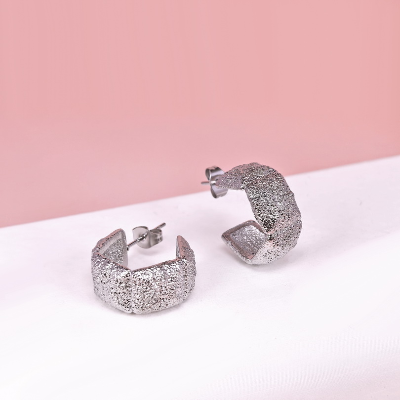 Stainless Steel Earrings  for Women and Girls C Shape Good Quality No Change Color BS2503270164
