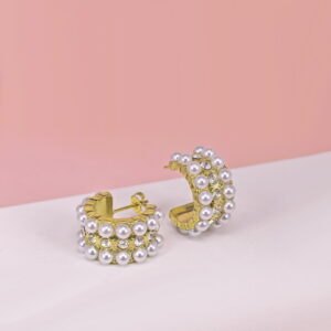 Stainless Steel Earrings  for Women and Girls C Shape Good Quality No Change Color BS2503270166