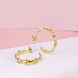 Stainless Steel Earrings  for Women and Girls C Shape Good Quality No Change Color BS2503270172