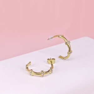 Stainless Steel Earrings  for Women and Girls C Shape Good Quality No Change Color BS2503270180