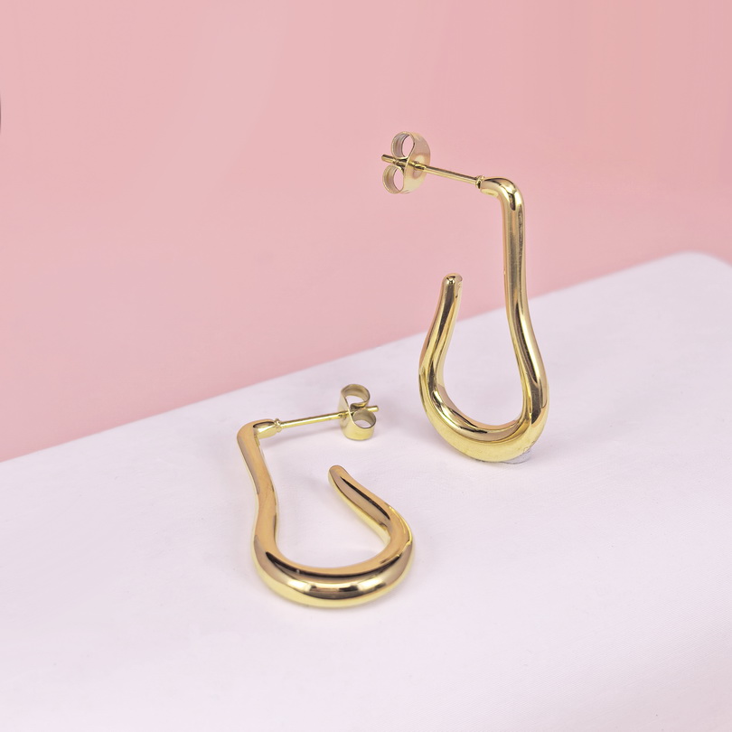 Stainless Steel Earrings  for Women and Girls Geometric Good Quality No Change Color BS2503270182