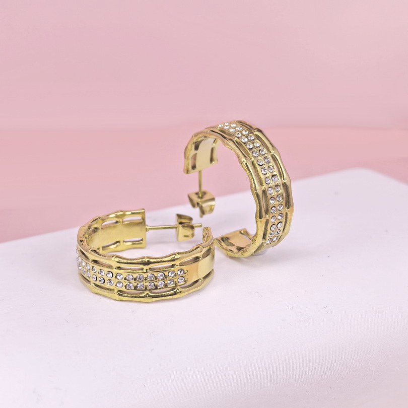 Stainless Steel Earrings  for Women and Girls C Shape Good Quality No Change Color BS2503270183