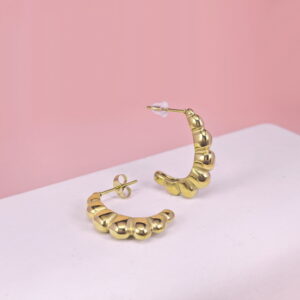 Stainless Steel Earrings  for Women and Girls C Shape Good Quality No Change Color BS2503270185