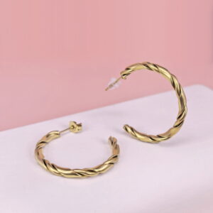 Stainless Steel Earrings  for Women and Girls C Shape Good Quality No Change Color BS2503270191