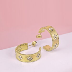 Stainless Steel Earrings  for Women and Girls C Shape Good Quality No Change Color BS2503270196
