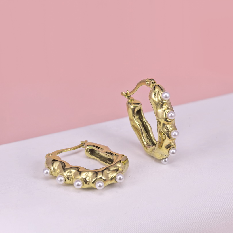 Stainless Steel Earrings  for Women and Girls C Shape Good Quality No Change Color BS2503270199