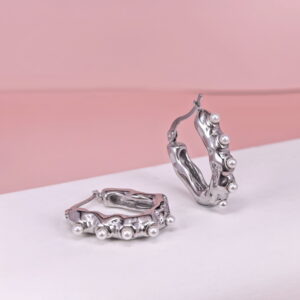 Stainless Steel Earrings  for Women and Girls C Shape Good Quality No Change Color BS2503270200