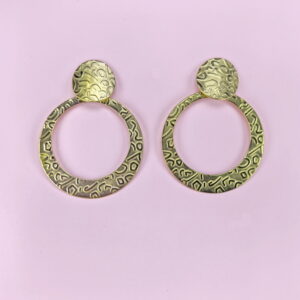 Stainless Steel Earrings  for Women and Girls Round  Good Quality No Change Color BS2503270211