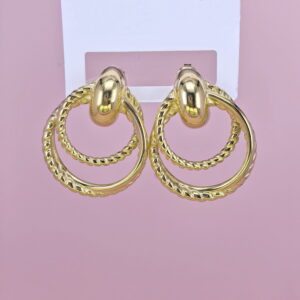Stainless Steel Earrings  for Women and Girls Round  Good Quality No Change Color BS2503270214
