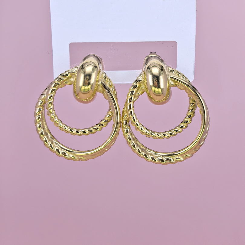 Stainless Steel Earrings  for Women and Girls Round  Good Quality No Change Color BS2503270214