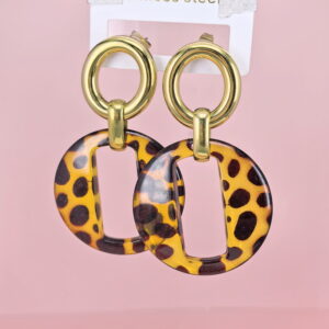 Stainless Steel Earrings  for Women and Girls Round  Good Quality No Change Color BS2503270216