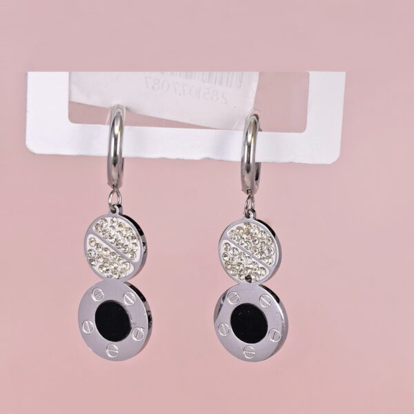 Stainless Steel Earrings  for Women and Girls Round  Good Quality No Change Color BS2503270218
