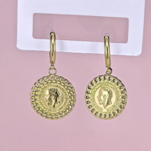 Stainless Steel Earrings  for Women and Girls Round  Good Quality No Change Color BS2503270220