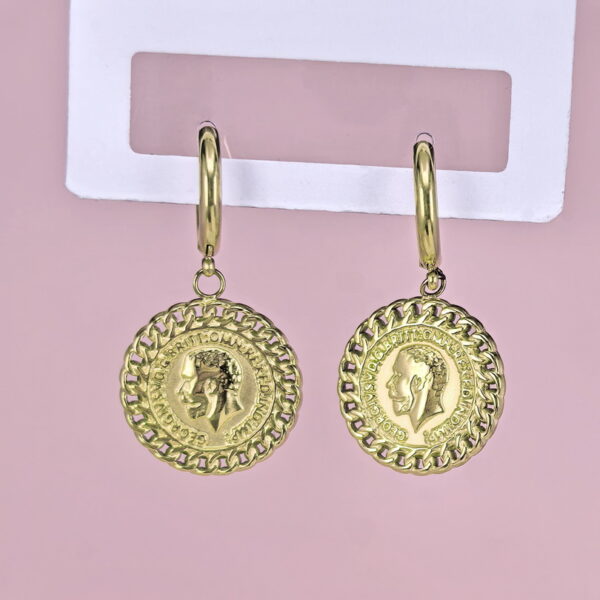 Stainless Steel Earrings  for Women and Girls Round  Good Quality No Change Color BS2503270220