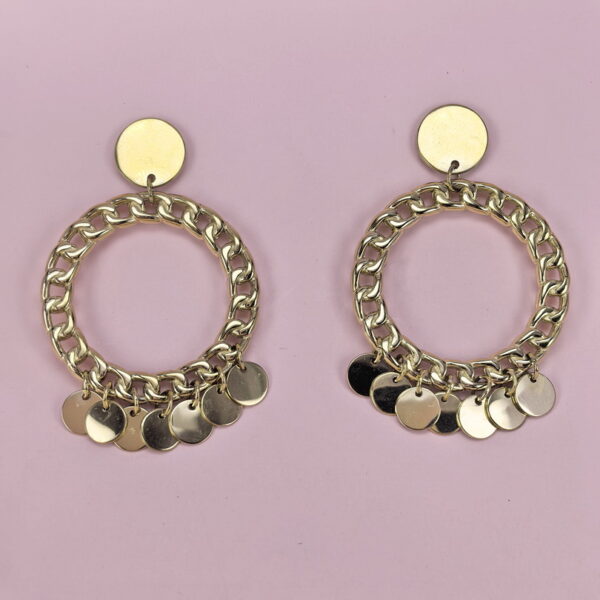 Stainless Steel Earrings  for Women and Girls Round  Good Quality No Change Color BS2503270221