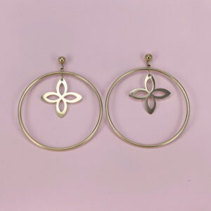 Stainless Steel Earrings  for Women and Girls Round  Good Quality No Change Color BS2503270225