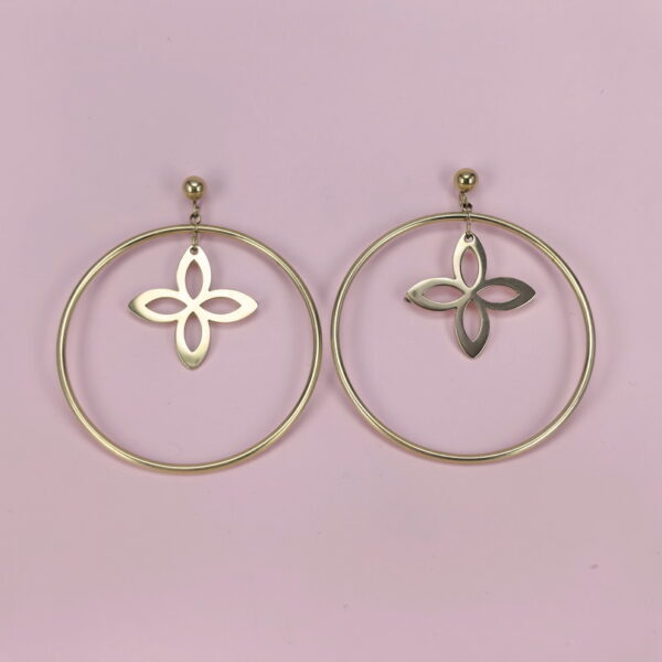 Stainless Steel Earrings  for Women and Girls Round  Good Quality No Change Color BS2503270225