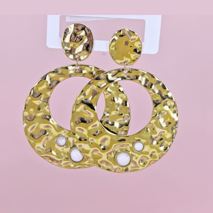 Stainless Steel Earrings  for Women and Girls Round  Good Quality No Change Color BS2503270234