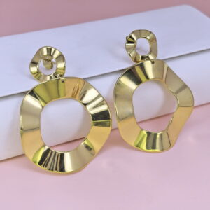 Stainless Steel Earrings  for Women and Girls Round  Good Quality No Change Color BS2503270235