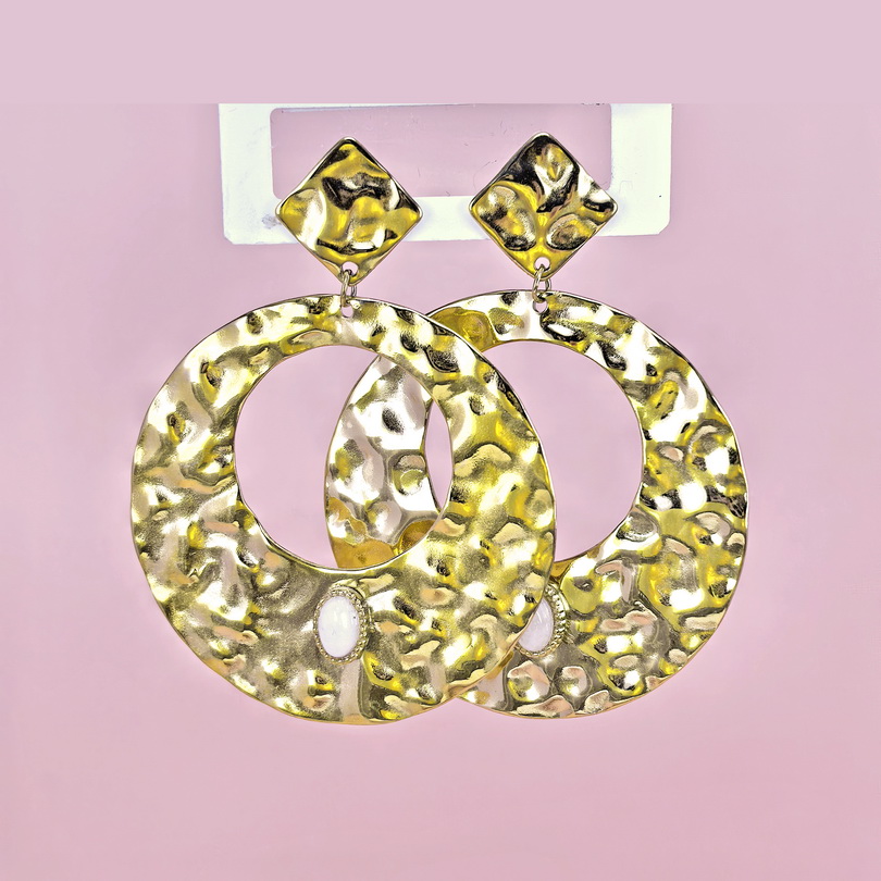 Stainless Steel Earrings  for Women and Girls Round  Good Quality No Change Color BS2503270236